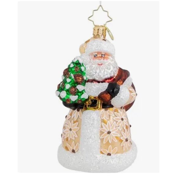 Vintage Christopher Radko Christmas in the Forest Ornament NWT - Picture 2 of 7